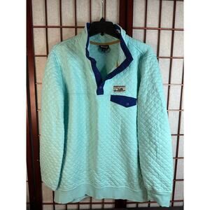 Patagonia Organic Cotton Quilt Snap-T Pullover rare color 40th anniversary XL